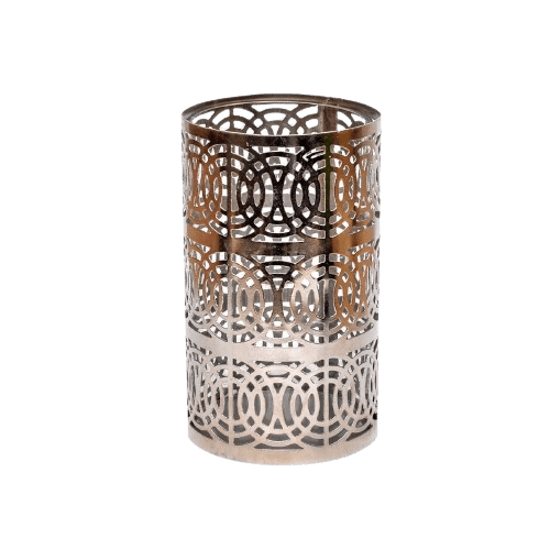 IRON CANDLE VOTIVE (SILVER)